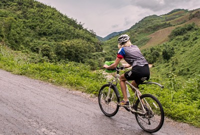 Cycle Vientiane to Luang Prabang