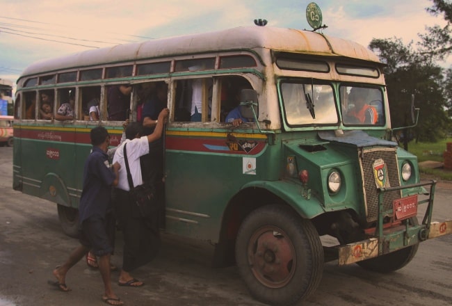 Sex in bus in Rangoon
